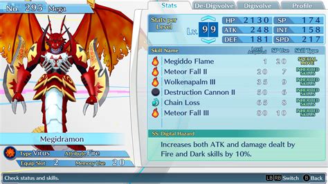 megidramon|megidramon cyber sleuth.